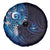 Matariki New Zealand Maori Koru Art Tattoo Spare Tire Cover New Year Galaxy Blue Sky Style