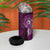 Matariki New Zealand Maori Koru Art Tattoo 4 in 1 Can Cooler Tumbler New Year Galaxy Pink Sky Style