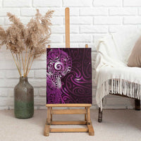 Matariki New Zealand Maori Koru Art Tattoo Canvas Wall Art New Year Galaxy Pink Sky Style