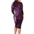 Matariki New Zealand Maori Koru Art Tattoo Family Matching Long Sleeve Bodycon Dress and Hawaiian Shirt New Year Galaxy Pink Sky Style