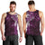 Matariki New Zealand Maori Koru Art Tattoo Men Tank Top New Year Galaxy Pink Sky Style