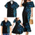 New Zealand Maori Koru Art Traditional Tattoo Family Matching Mermaid Dress and Hawaiian Shirt Paua Shell