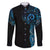 New Zealand Maori Koru Art Traditional Tattoo Family Matching Short Sleeve Bodycon Dress and Hawaiian Shirt Paua Shell