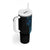 New Zealand Maori Koru Art Traditional Tattoo Tumbler With Handle Paua Shell