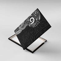 New Zealand Maori Koru Art Traditional Tattoo Canvas Wall Art Simple Style