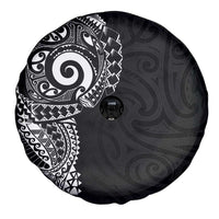 New Zealand Maori Koru Art Traditional Tattoo Spare Tire Cover Simple Style