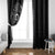 New Zealand Maori Koru Art Traditional Tattoo Window Curtain Simple Style