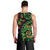 New Zealand Koru Plants and Pohutukawa Men Tank Top Maori Tattoo Pattern