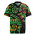 New Zealand Koru Plants and Pohutukawa Rugby Jersey Maori Tattoo Pattern