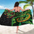 New Zealand Koru Plants and Pohutukawa Sarong Maori Tattoo Pattern
