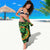 New Zealand Koru Plants and Pohutukawa Sarong Maori Tattoo Pattern