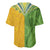 Cook Islands Language Week Baseball Jersey Tatau Pattern and Rarotongan Alphabet - Polynesian Pride