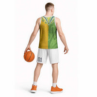 Cook Islands Language Week Basketball Jersey Tatau Pattern and Rarotongan Alphabet - Polynesian Pride