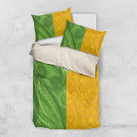 Cook Islands Language Week Bedding Set Tatau Pattern and Rarotongan Alphabet - Polynesian Pride