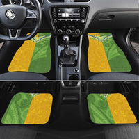 Cook Islands Language Week Car Mats Tatau Pattern and Rarotongan Alphabet - Polynesian Pride