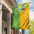 Cook Islands Language Week Garden Flag Tatau Pattern and Rarotongan Alphabet - Polynesian Pride