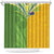 Cook Islands Language Week Shower Curtain Tatau Pattern and Rarotongan Alphabet - Polynesian Pride