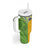 Cook Islands Language Week Tumbler With Handle Tatau Pattern and Rarotongan Alphabet - Polynesian Pride