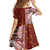 Tonga Language Week Family Matching Tank Maxi Dress and Hawaiian Shirt Ngatu Pattern and Tongan Alphabet - Polynesian Pride