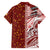 Tonga Language Week Family Matching Tank Maxi Dress and Hawaiian Shirt Ngatu Pattern and Tongan Alphabet - Polynesian Pride