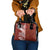 Tonga Language Week Shoulder Handbag Ngatu Pattern and Tongan Alphabet - Polynesian Pride
