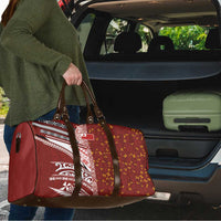 Tonga Language Week Travel Bag Ngatu Pattern and Tongan Alphabet - Polynesian Pride