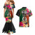 Penama Day Couples Matching Mermaid Dress and Hawaiian Shirt Proud To Be A Ni-Van Beauty Pacific Flower LT03 - Polynesian Pride