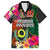 Penama Day Hawaiian Shirt Proud To Be A Ni-Van Beauty Pacific Flower LT03 Black - Polynesian Pride