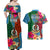 Sanma Day Couples Matching Off Shoulder Maxi Dress and Hawaiian Shirt Proud To Be A Ni-Van Beauty Pacific Flower LT03 - Polynesian Pride