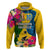 Personalised Malampa Day Hoodie Proud To Be A Ni-Van Beauty Pacific Flower LT03 Yellow - Polynesian Pride