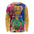 Torba Day Long Sleeve Shirt Proud To Be A Ni-Van Beauty Pacific Flower LT03 Unisex Yellow - Polynesian Pride