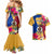 Personalised Torba Day Couples Matching Mermaid Dress and Hawaiian Shirt Proud To Be A Ni-Van Beauty Pacific Flower LT03 - Polynesian Pride