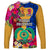 Personalised Torba Day Long Sleeve Shirt Proud To Be A Ni-Van Beauty Pacific Flower LT03 Unisex Yellow - Polynesian Pride