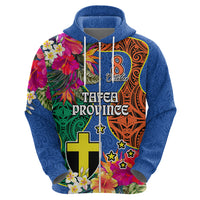 Personalised Tafea Day Hoodie Proud To Be A Ni-Van Beauty Pacific Flower LT03 - Polynesian Pride