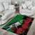 New Zealand Kereru And Pohutukawa Area Rug Maori Tribal Tattoo
