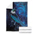 New Zealand Tui Bird Blanket The Pleiades Star Cluster and Koru Tribal Tattoo Galaxy Vibe