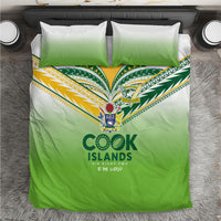 Cook Islands Rugby Bedding Set Six Eight Two to The World - Tatau Tribal Motif