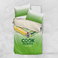 Cook Islands Rugby Bedding Set Six Eight Two to The World - Tatau Tribal Motif