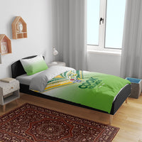 Cook Islands Rugby Bedding Set Six Eight Two to The World - Tatau Tribal Motif