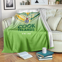 Cook Islands Rugby Blanket Six Eight Two to The World - Tatau Tribal Motif