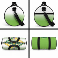 Cook Islands Rugby Duffle Bag Six Eight Two to The World - Tatau Tribal Motif