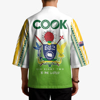 Cook Islands Rugby Kimono Six Eight Two to The World - Tatau Tribal Motif