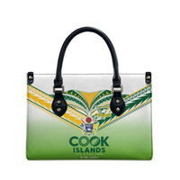 Cook Islands Rugby Leather Bag Six Eight Two to The World - Tatau Tribal Motif
