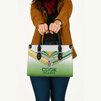 Cook Islands Rugby Leather Bag Six Eight Two to The World - Tatau Tribal Motif