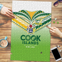 Cook Islands Rugby Puzzle Six Eight Two to The World - Tatau Tribal Motif