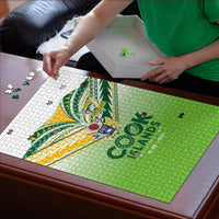 Cook Islands Rugby Puzzle Six Eight Two to The World - Tatau Tribal Motif