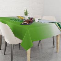 Cook Islands Rugby Tablecloth Six Eight Two to The World - Tatau Tribal Motif