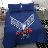 Samoa Rugby Bedding Set Six Eight Five to The World - Pacific Motif