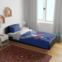 Samoa Rugby Bedding Set Six Eight Five to The World - Pacific Motif