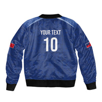 Samoa Rugby Custom Bomber Jacket Six Eight Five to The World - Pacific Motif